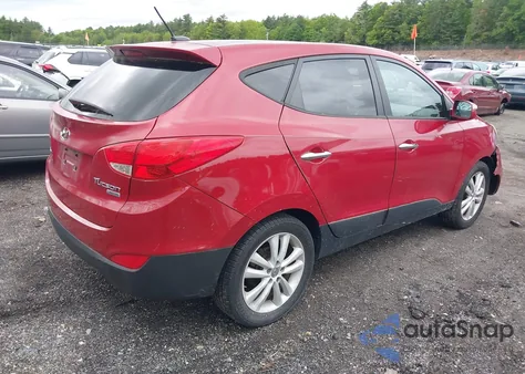 2013 Hyundai Tucson Limited из США, поврежденный, VIN KM8JU3AC9DU725741
